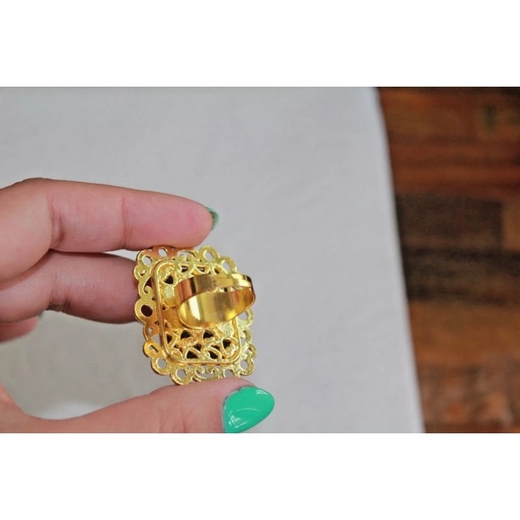 [Zara] Brand New Cocktail Ring ✨ - Picture 5 of 8